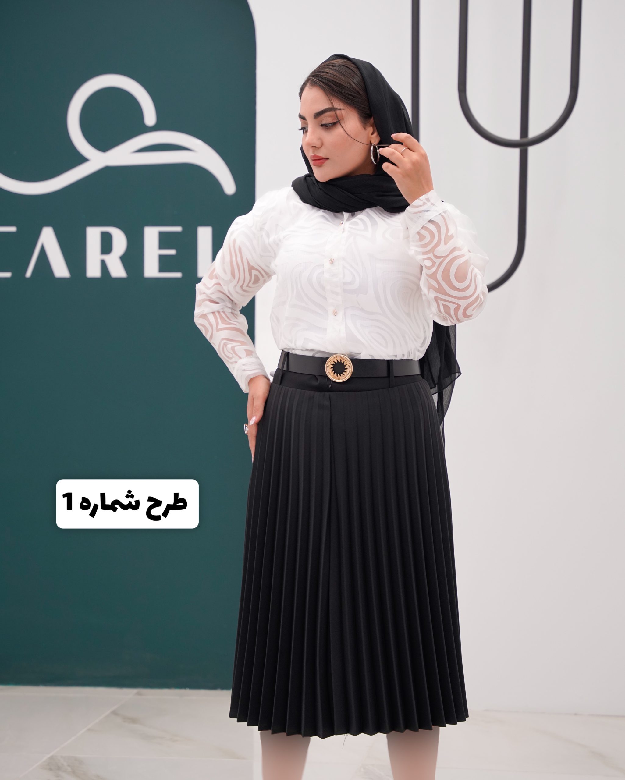 شومیز شیشه ای کد 91690