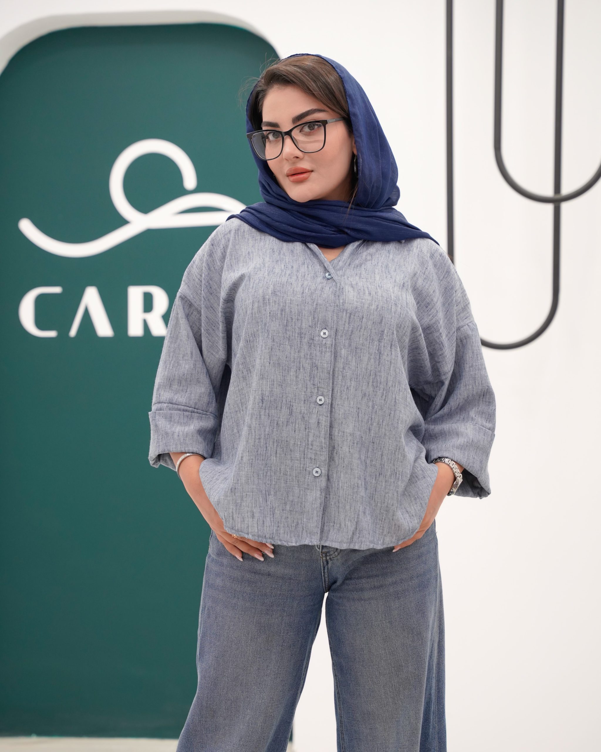 شومیز مانتویی کد 91620