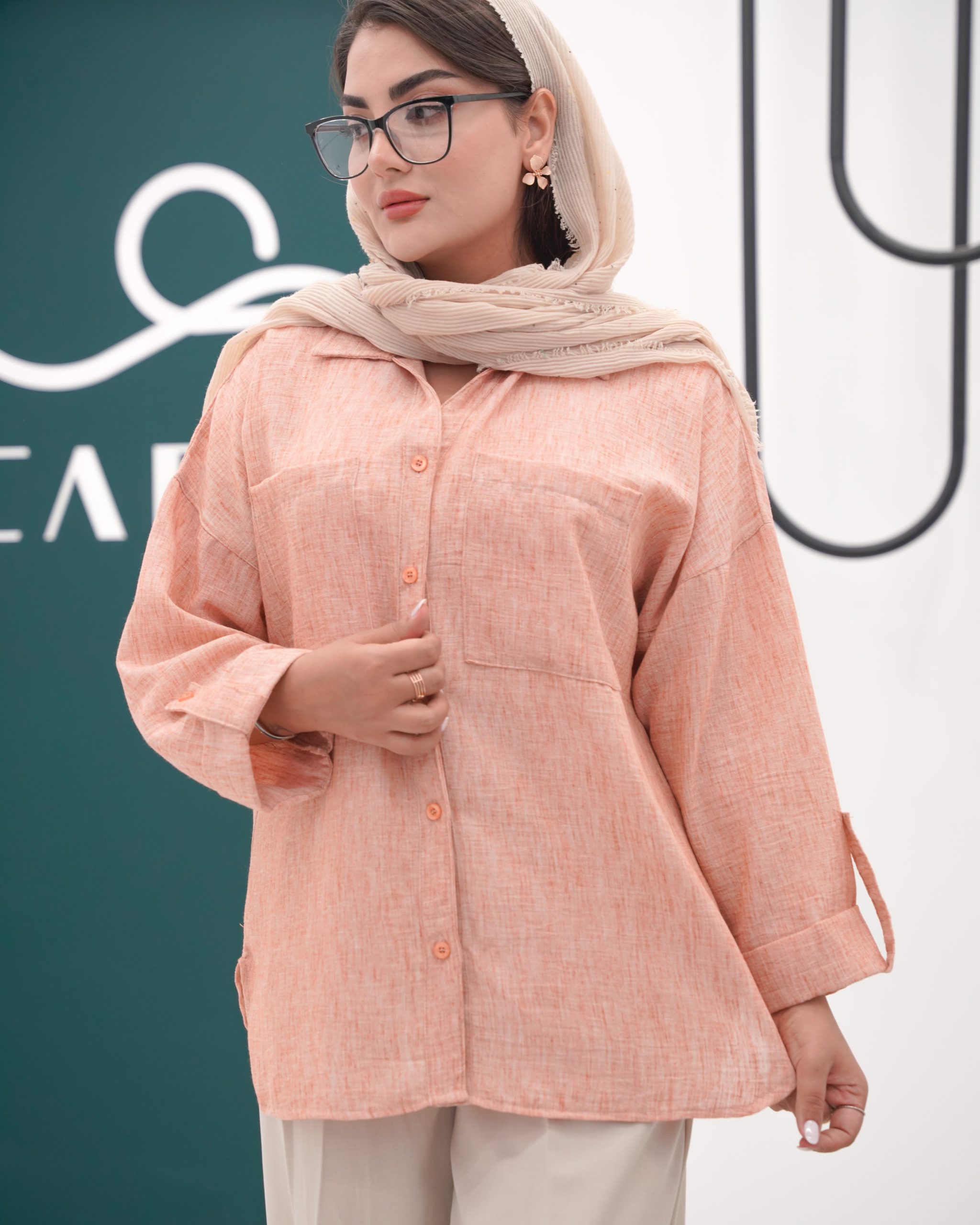 شومیز مانتویی کد91630